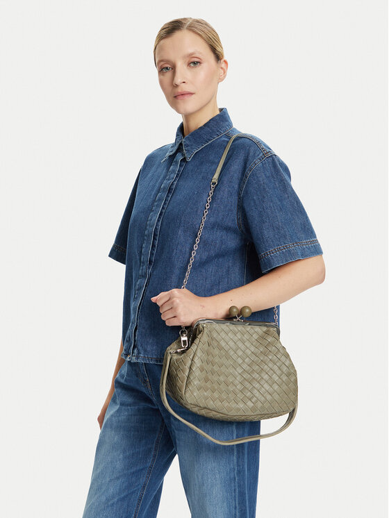 Weekend Max Mara Weekend Max Mara Ročna torba 2525516154650 Zelena