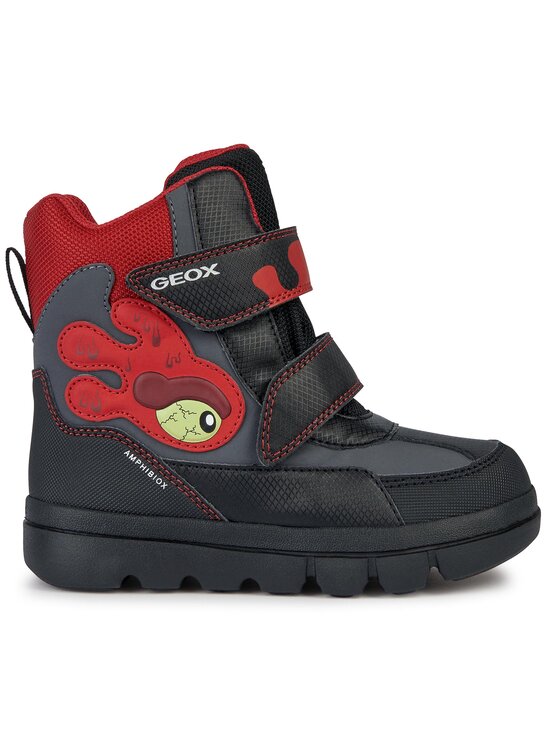Cizme de zăpadă Geox J Willaboom Boy B Ab J36LFA 050FU C0048 M Negru