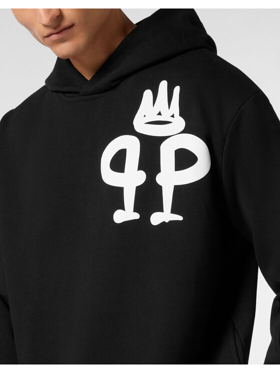 PHILIPP PLEIN PHILIPP PLEIN Felpa 9587 Nero Regular Fit