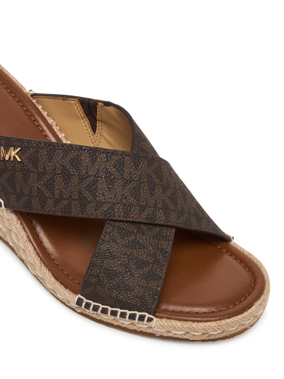 MICHAEL Michael Kors MICHAEL Michael Kors Espadrilky Kenzie 40R6KZMS1B Hnedá