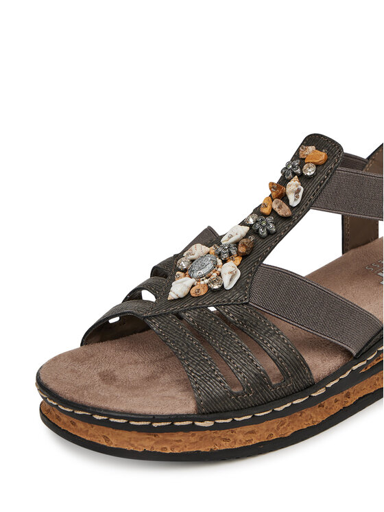 Rieker Rieker Sandalen 62949-45 Grau