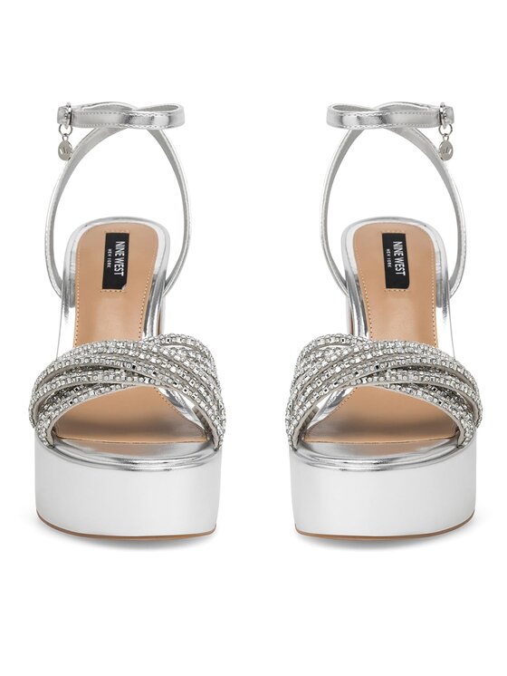 Nine West Nine West Босоніжки WFA2736-1 Срібний