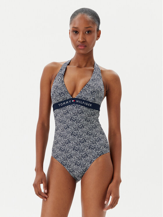 Tommy Hilfiger Tommy Hilfiger Strój kąpielowy UW0UW05962 Granatowy