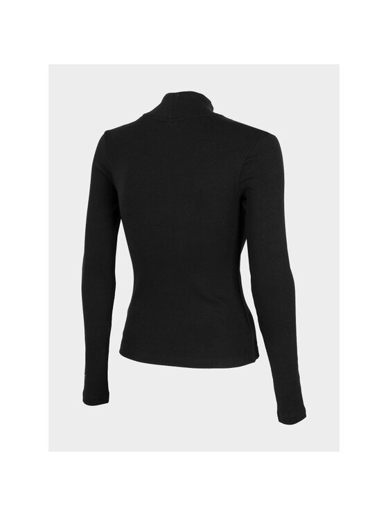 4F 4F Longsleeve H4Z22TSDL017-20S Nero Slim Fit