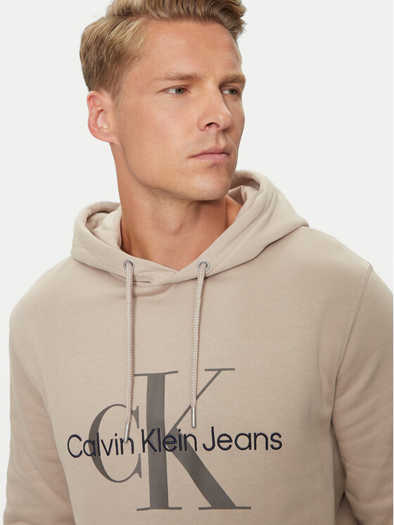 Calvin Klein Jeans Calvin Klein Jeans Majica dugih rukava J30J320805 Bež Regular Fit
