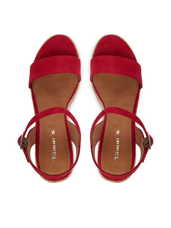 Tamaris Tamaris Espadrilky 1-28300-42 Červená