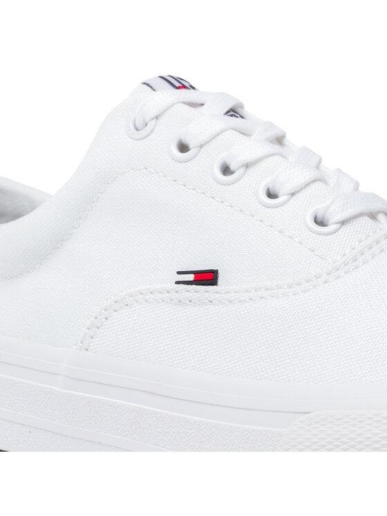 Classic tommy jeans sneaker en0en00540 white 100 hot sale