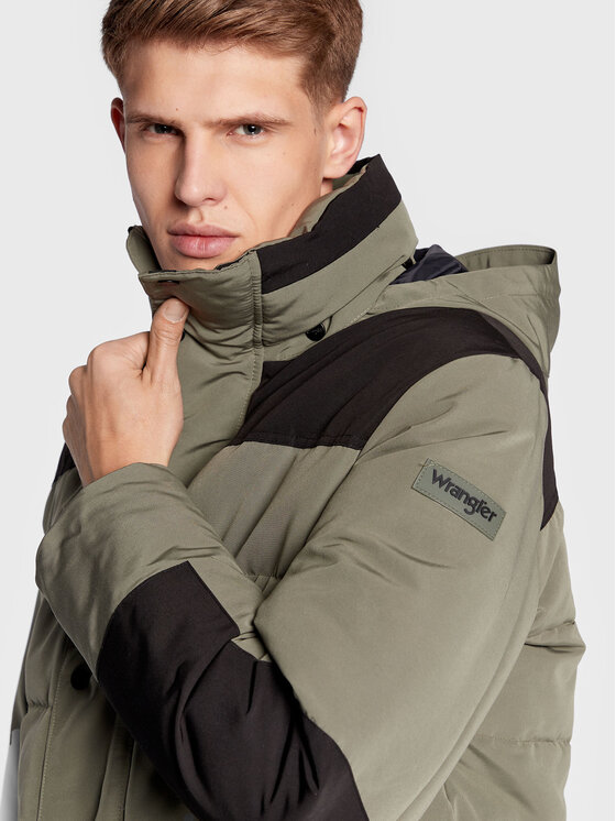Wrangler Wrangler Kurtka zimowa Bodyguard W4B2WWX45 112319961 Zielony Regular Fit