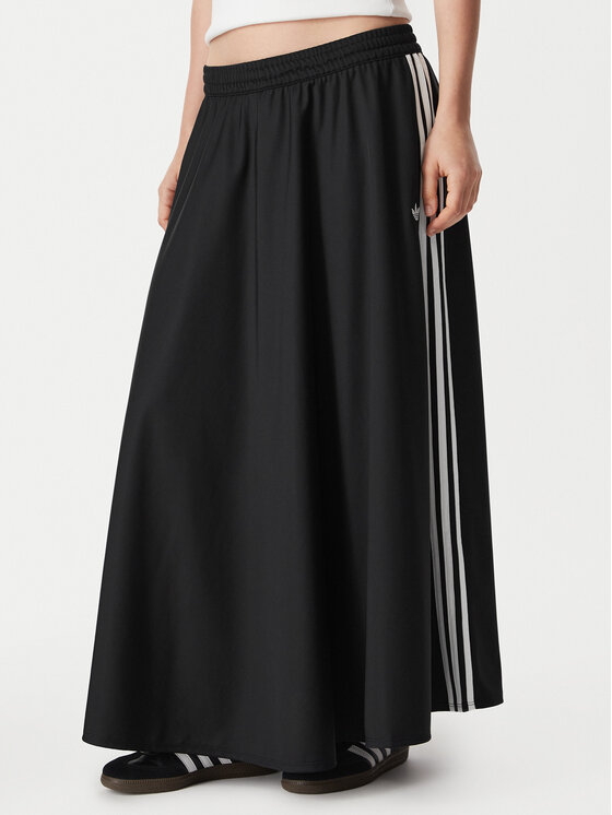 adidas Долнище анцуг Firebird Skirt KR6663 Черен Relaxed Fit