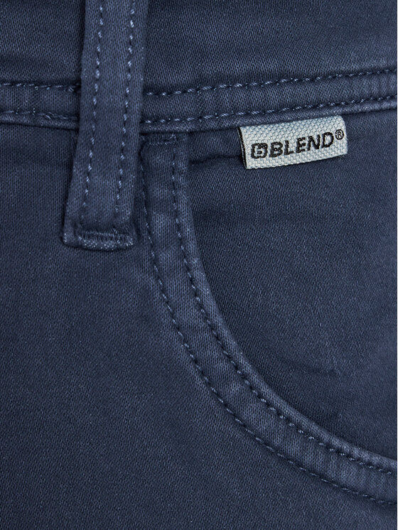 Blend Blend Džinsai 20716416 Tamsiai mėlyna Slim Fit