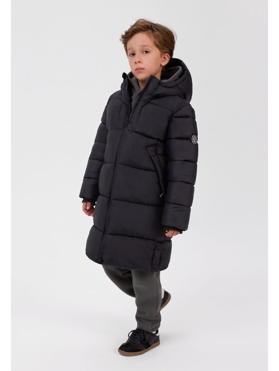 minoti minoti Kurtka zimowa 33COAT510 Czarny Longline Fit