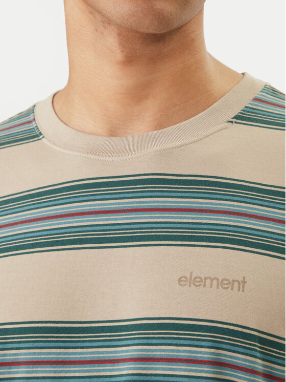 Element Element Majica z dolgimi rokavi Lowcase Pigment ELYKT00176 Pisana Regular Fit