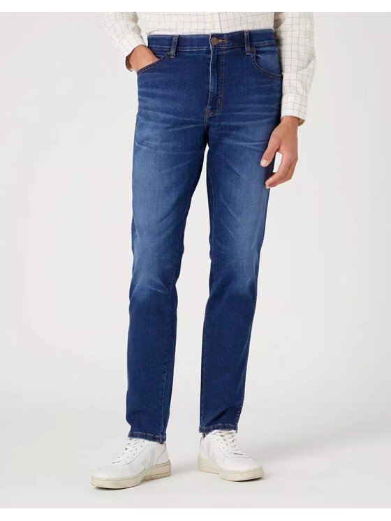 Wrangler Wrangler Jeans RIVER Blu Straight Fit