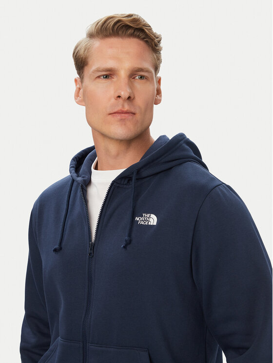 The North Face The North Face Majica dugih rukava Evolution Simple Dome NF0A8EU1 Tamnoplava Regular Fit
