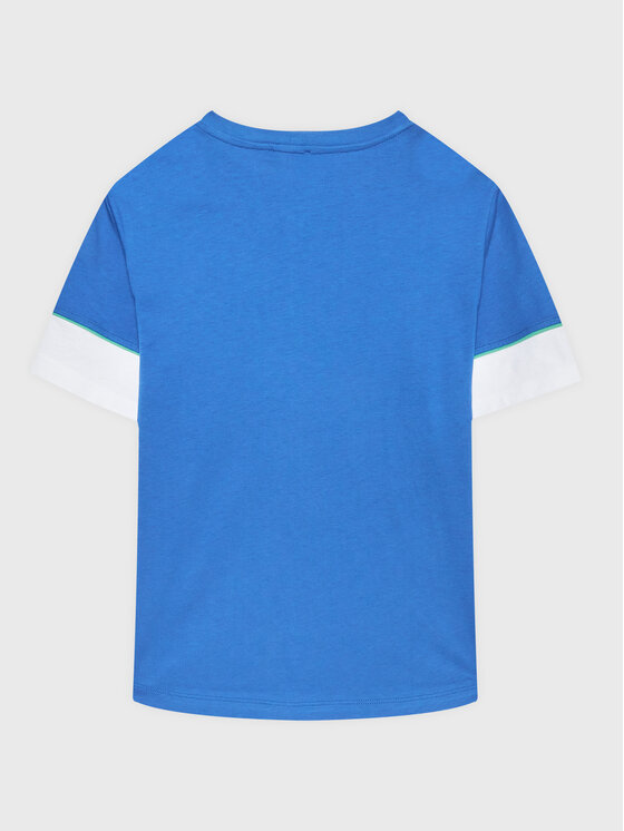 United Colors Of Benetton United Colors Of Benetton T-krekls 3096C10A9 Zils Regular Fit