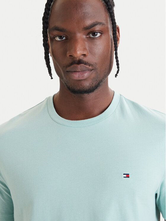 Tommy Hilfiger Tommy Hilfiger Tricou Ess Seasonal MW0MW39995 Verde Regular Fit