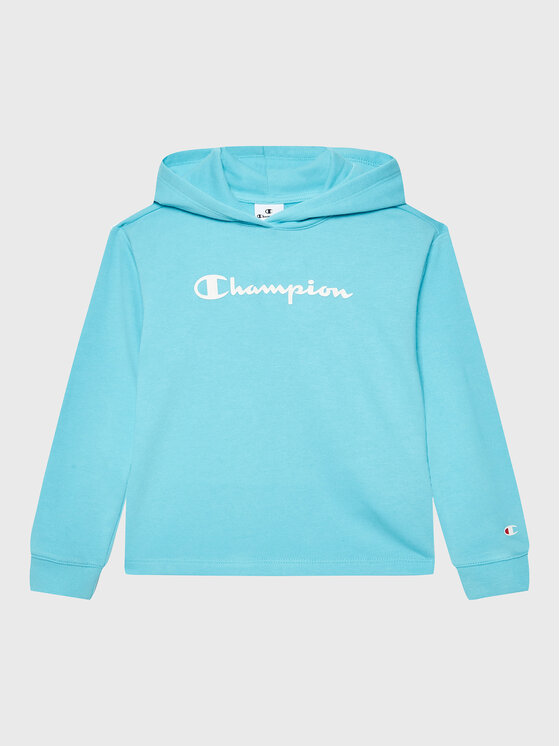 Champion Champion Majica dugih rukava 404601 Plava Custom Fit