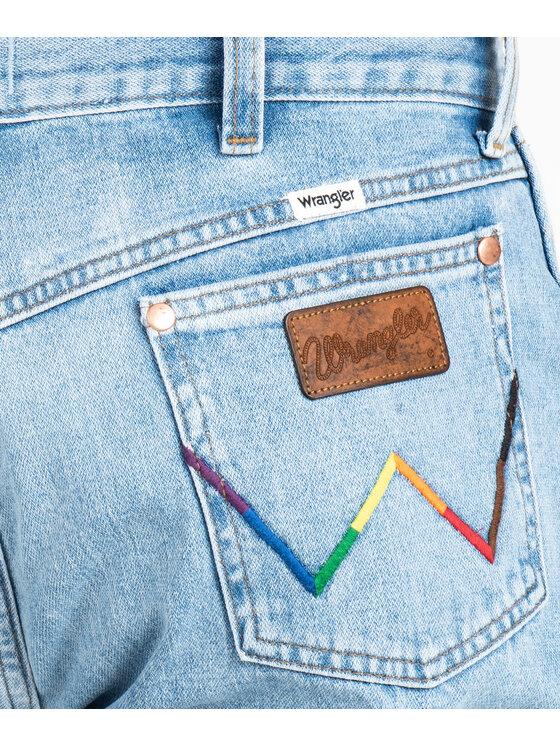 Wrangler Wrangler Jeansy 112338454 Niebieski Straight Leg