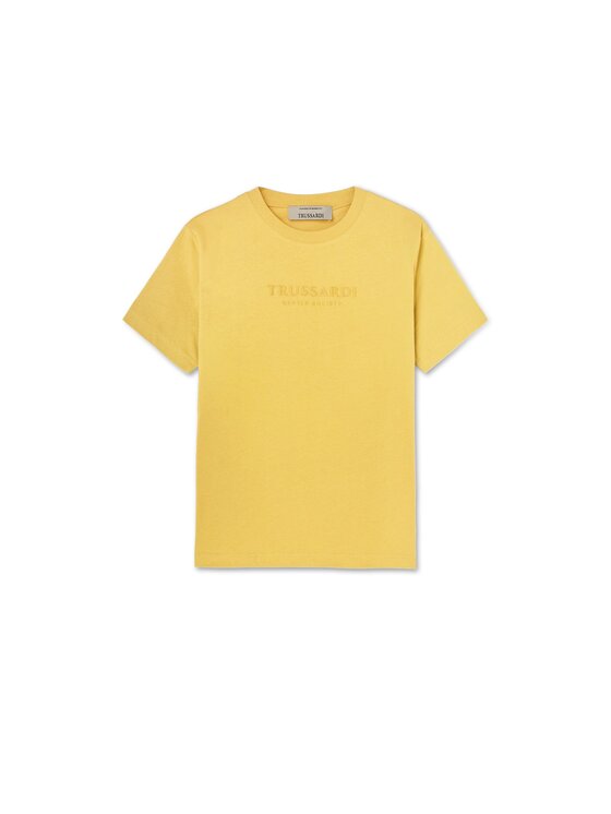 Trussardi Trussardi T-shirt G0088000205N030 Giallo Regular Fit