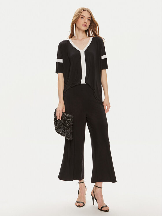 Joseph Ribkoff Joseph Ribkoff Кюлоти 241058 Чорний Relaxed Fit