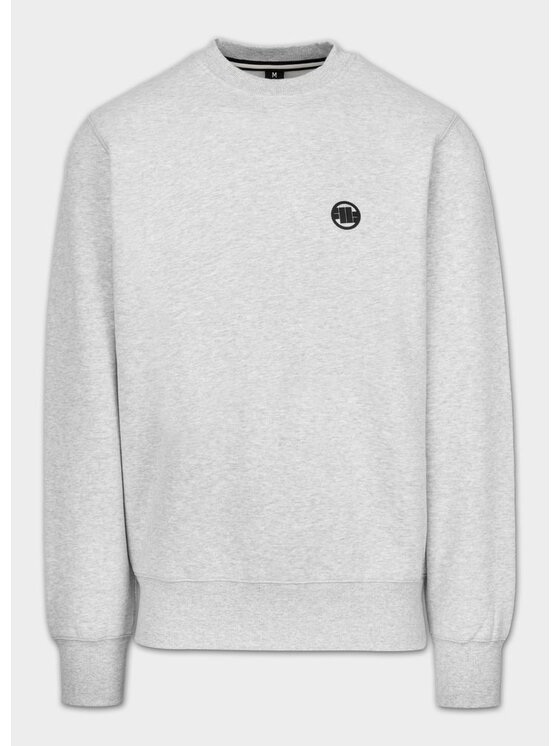 PITBULL PITBULL Bluza SMALL LOGO Szary Regular Fit