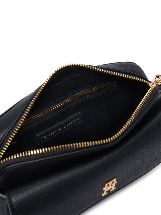 Tommy Hilfiger Tommy Hilfiger Дамска чанта Th Icon Camera Bag AW0AW18721 Черен