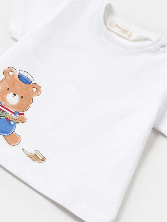 Mayoral Mayoral Komplet t-shirtów 1002 Kolorowy Regular Fit
