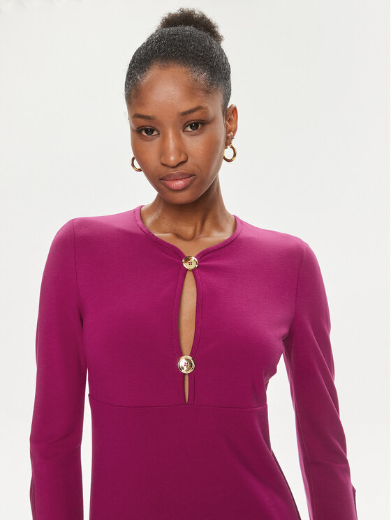 PINKO Pinko Igapäevane kleit Aquarios Abito . 101825 A15M Lilla Regular Fit