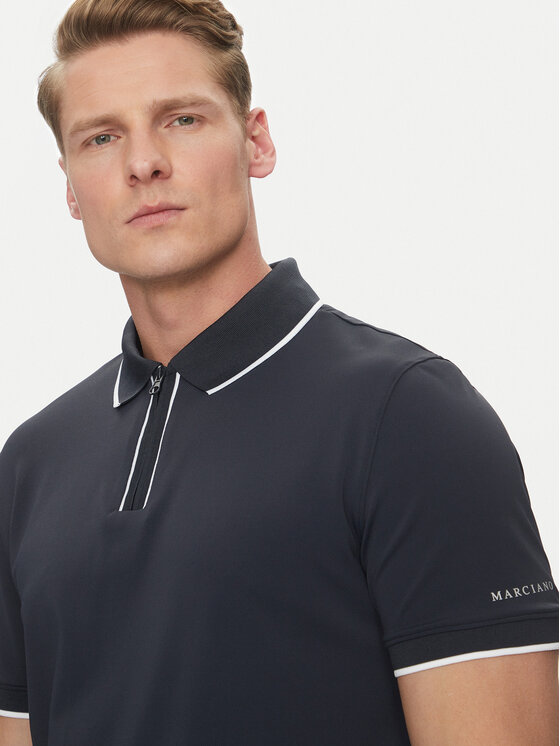Marciano Guess Marciano Guess Polo särk 4GHP07 6141A Tumesinine Regular Fit