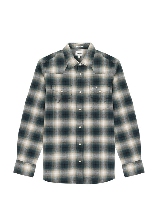 Wrangler Wrangler Camicia LS WESTERN SHIRT Multicolore Regular Fit