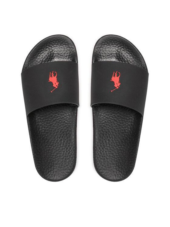 Polo Ralph Lauren Polo Ralph Lauren Klapki Polo Slide 809852071004 Czarny