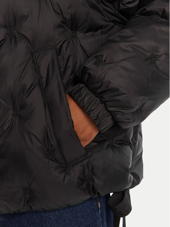HUGO HUGO Зимно яке 50547205 Черен Regular Fit