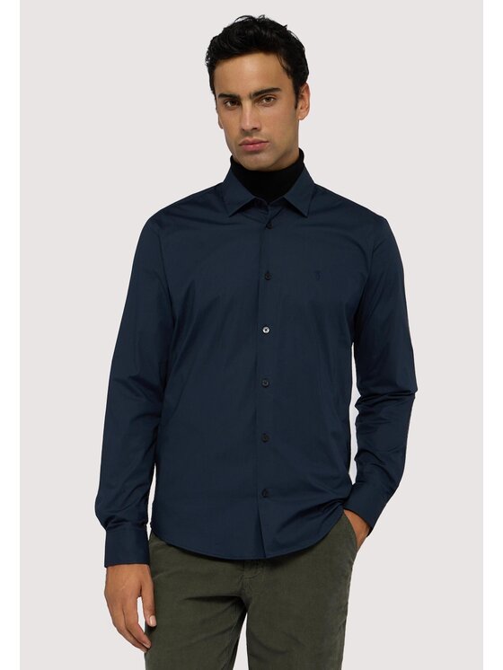 Trussardi Trussardi Camicia 5004N000006N034 Celeste Regular Fit