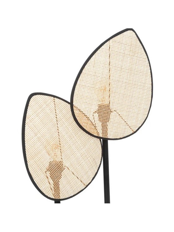 MIAhome MIAhome Lampa podłogowa CEREALE 143 cm Czarny