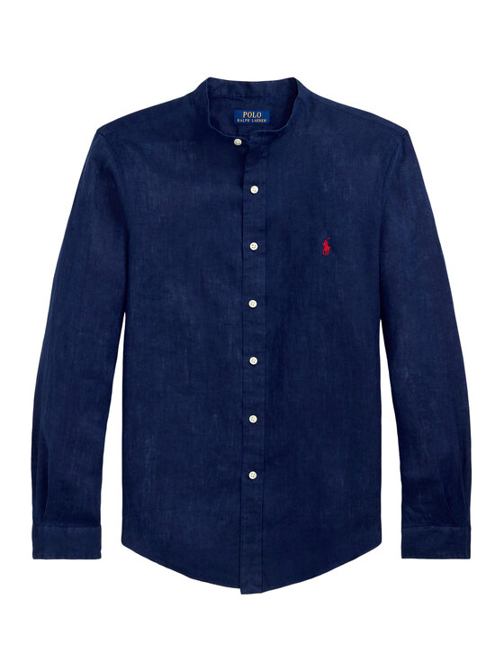 Polo Ralph Lauren Polo Ralph Lauren Košulja 710968925002 Tamnoplava Slim Fit
