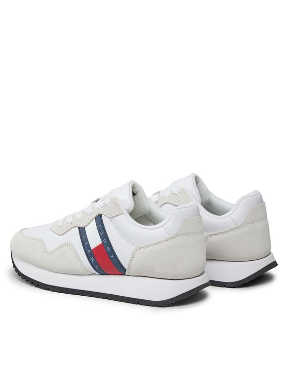 Tommy Jeans Tommy Jeans Laisvalaikio batai Tjw Eva Runner Mat Mix Ess EN0EN02510 Balta