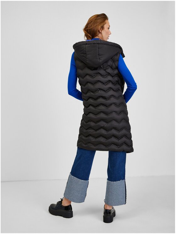 Orsay Orsay Bezrękawnik 808006-660000__38 Czarny Regular Fit
