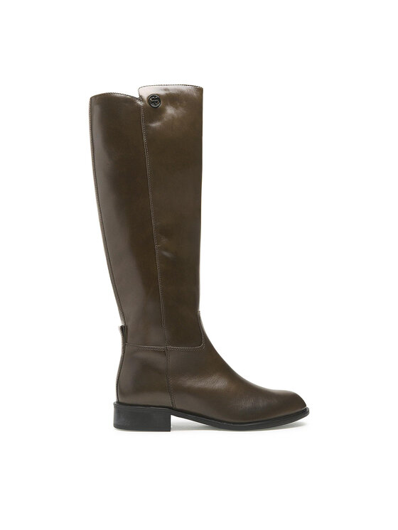 Solo Femme Kozaki 33944-04-M47/000-51-00 Zielony