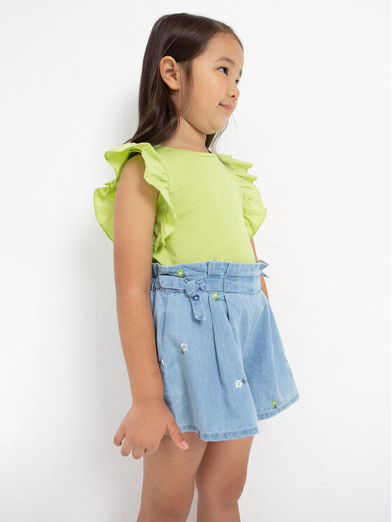 Mayoral Mayoral Stoffshorts 3908 Blau