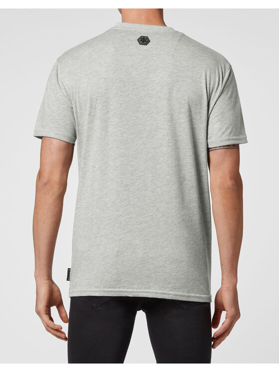 PHILIPP PLEIN PHILIPP PLEIN T-shirt 7479 Grigio Regular Fit