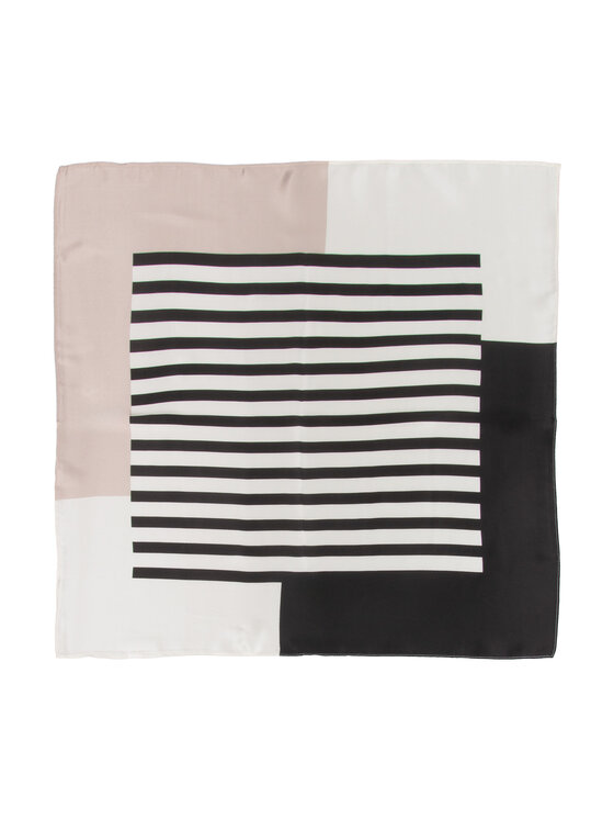 ALLORA BE UNIQUE ALLORA BE UNIQUE Foulard z jedwabiu Beige