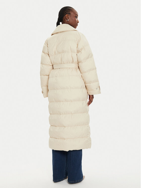 PINKO PINKO Зимно яке Taccuino 103829 A0L5 Екрю Regular Fit