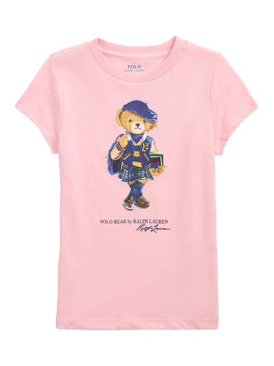 Polo Ralph Lauren T-Shirt 312961230001 Różowy Regular Fit