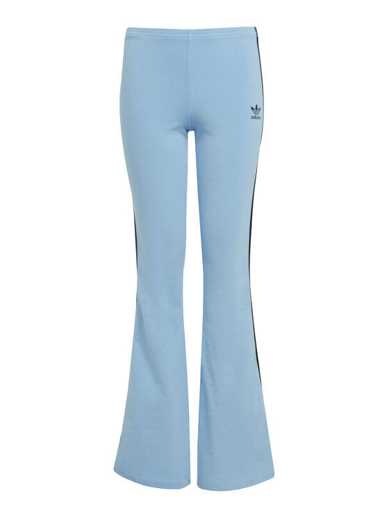 adidas adidas Legginsy adicolor JV8616 Błękitny Slim Fit
