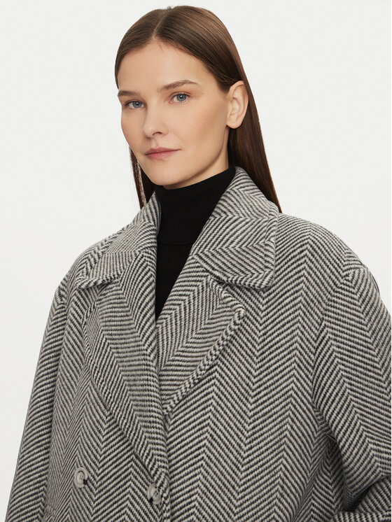 Imperial Imperial Преходно палто KI54IBT Сив Relaxed Fit