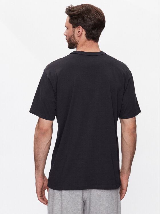New Balance New Balance T-Shirt Athletics Nature State MT23567 Czarny Relaxed Fit