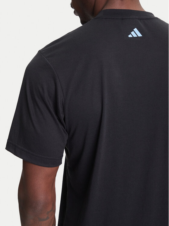 adidas adidas Tricou Jeremy Scott JL7620 Negru Regular Fit