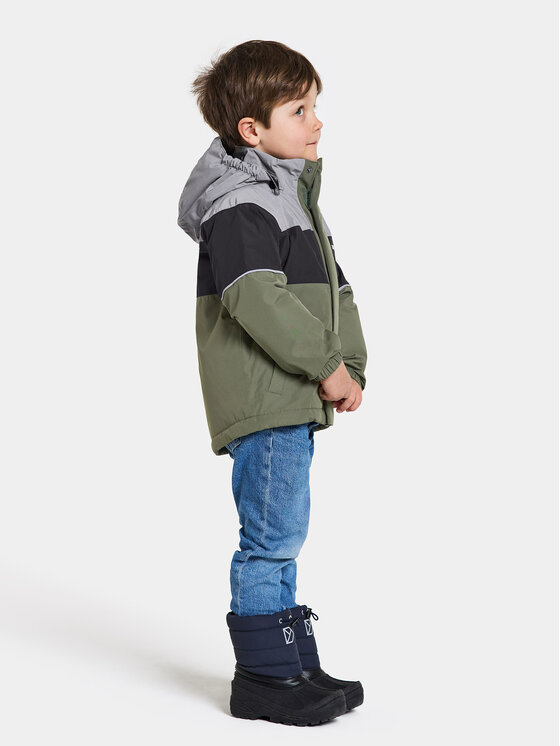 Didriksons Didriksons Zimní bunda Lux Kids Jacket 2 504901 Zelená
