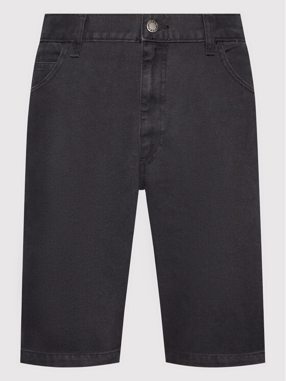 Dickies Dickies Pantaloncini di jeans Duck Canvas DK0A4XNGC40 Nero Regular Fit