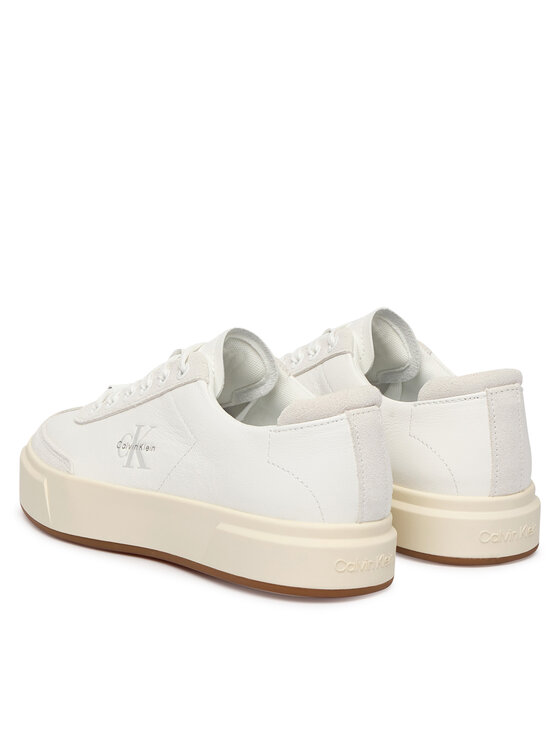Calvin Klein Calvin Klein Sneakersy Basket Cups Lup Wt Lth Su HW0HW02984 Biela